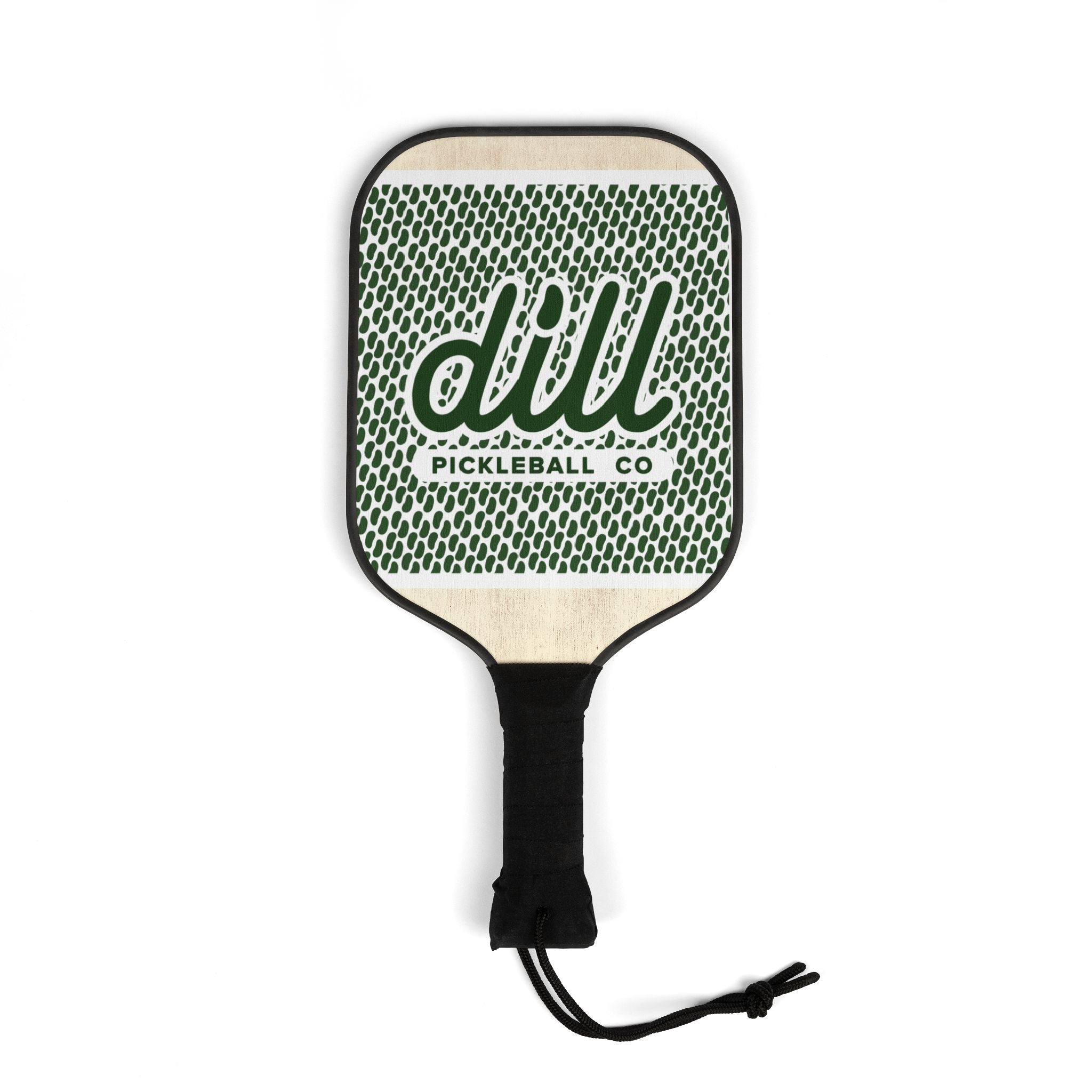 Pickleball Paddle Set — 'dill' Logo Mini Paddles with 2 Balls (Portable Pickleball Kit)