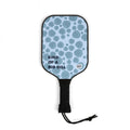 Pickleball Paddle Set – 'Kind of a Big Dill' Blue Polka Dot Pickleball Kit (2 Paddles + Balls)