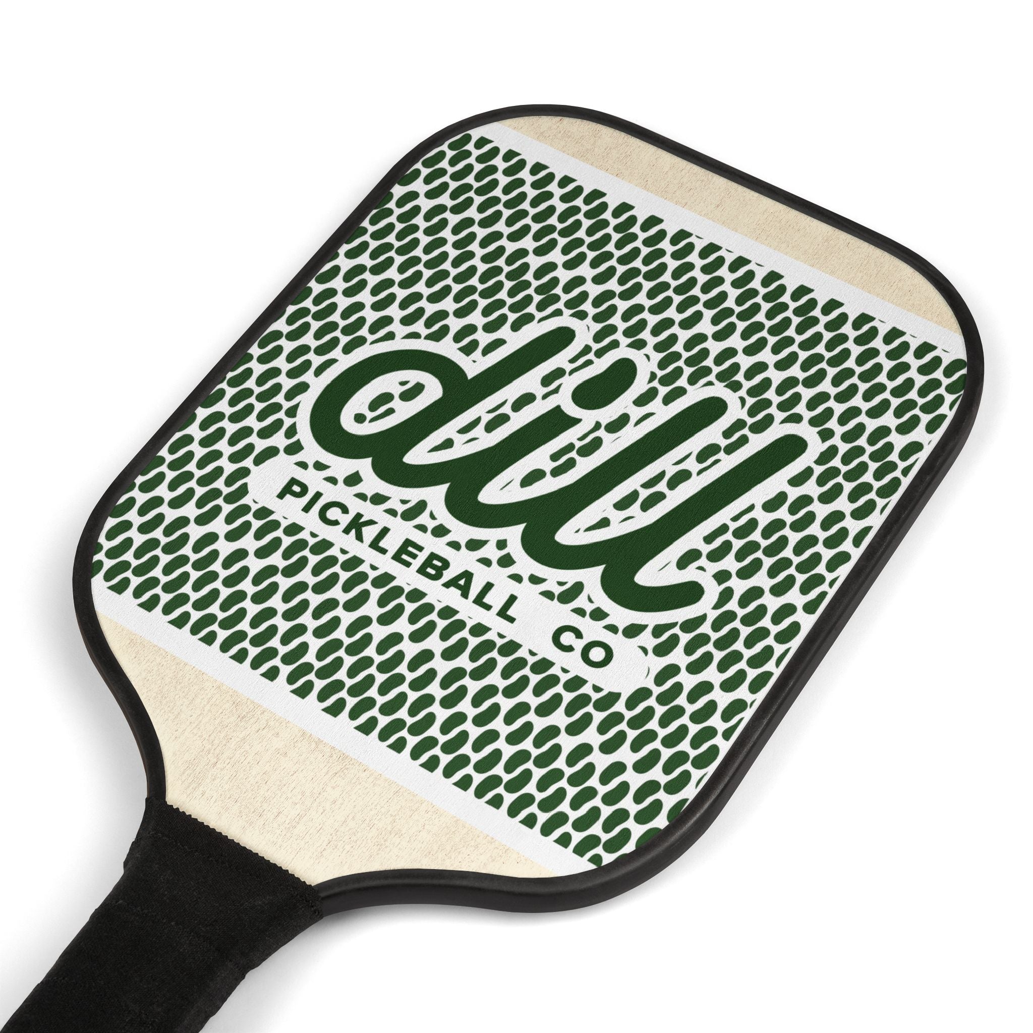 Pickleball Paddle Set — 'dill' Logo Mini Paddles with 2 Balls (Portable Pickleball Kit)
