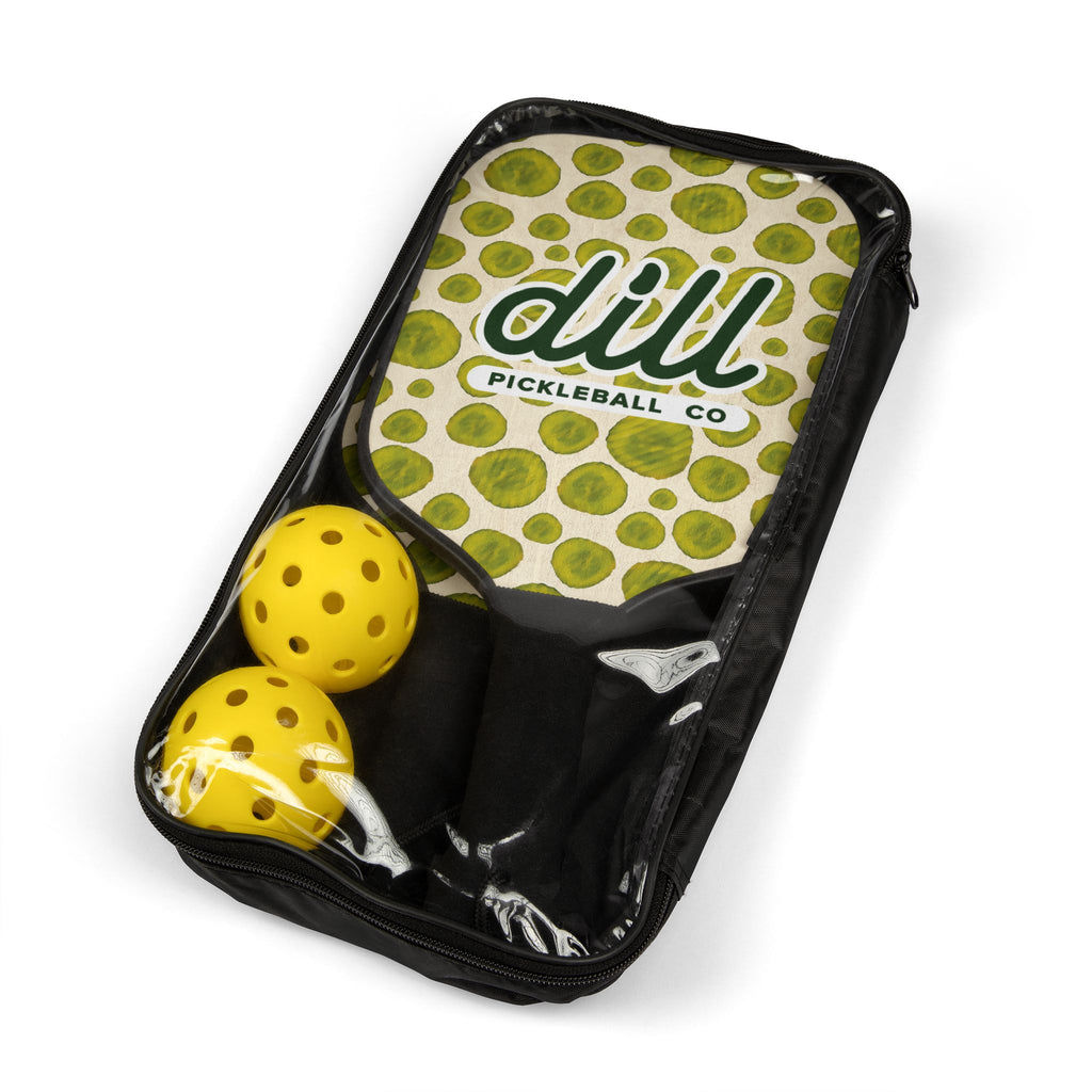 Dill Pickle Pattern pickleball paddle | Pickleball Kit