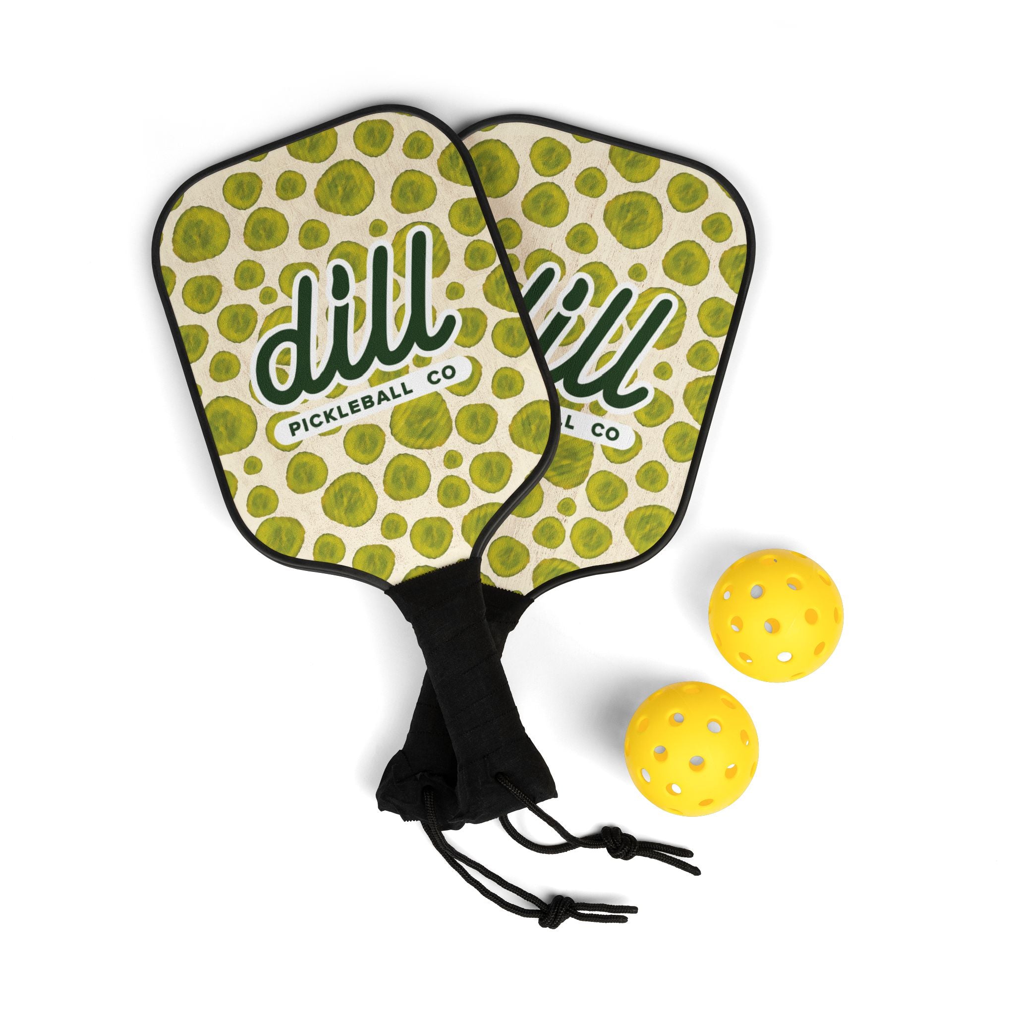 Dill Pickle Pattern pickleball paddle | Pickleball Kit